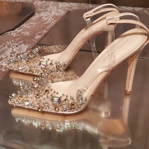 Azalea Wang jeweled heels size 8.5